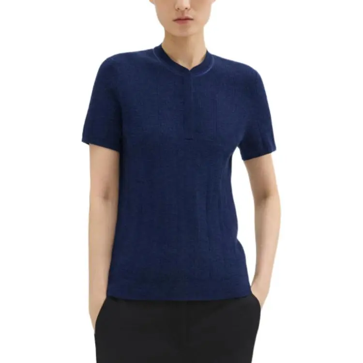THEORY THEORY Designer Co-authored Collection Sweater Women's Aqua Blue-1