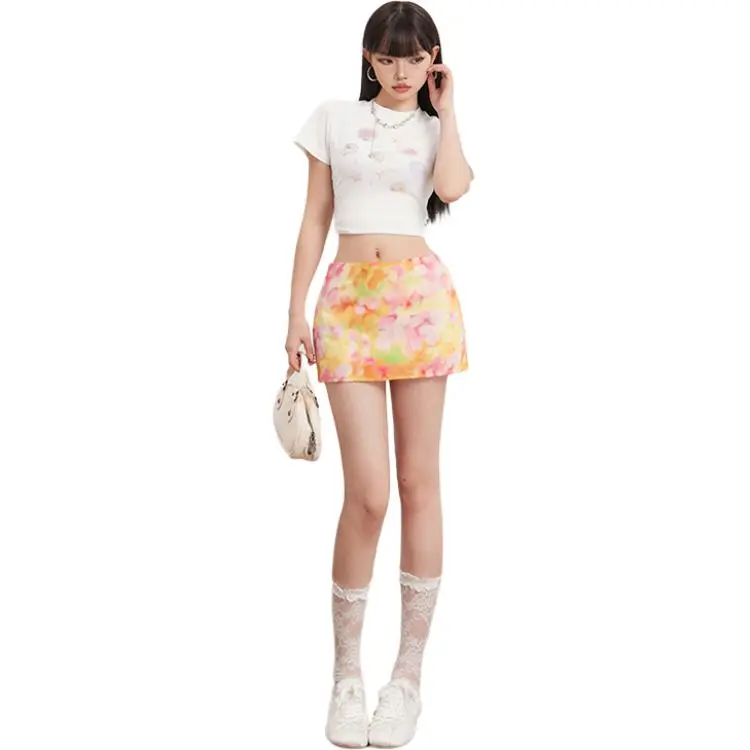 Kazakhstan Casual Short Skirts Women's-3