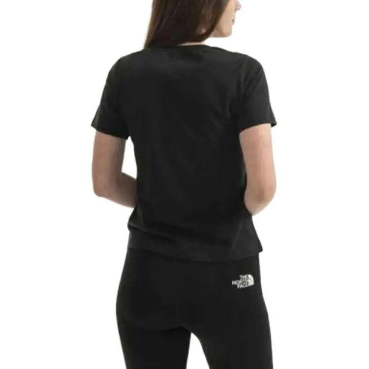 Converse Star Chevron T Shirt Women's Black-1