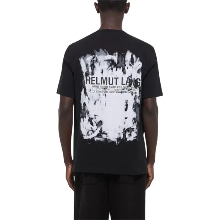 Helmut Lang Scribble T shirt-2