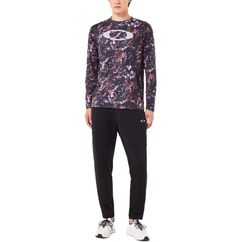 Oakley FW24 Striking Warm Fleece Casual Pants Men's Black-4