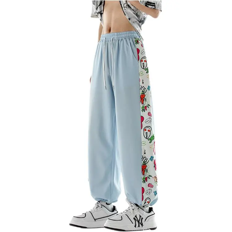 WARNING LIGHT Casual Pants Unisex-2