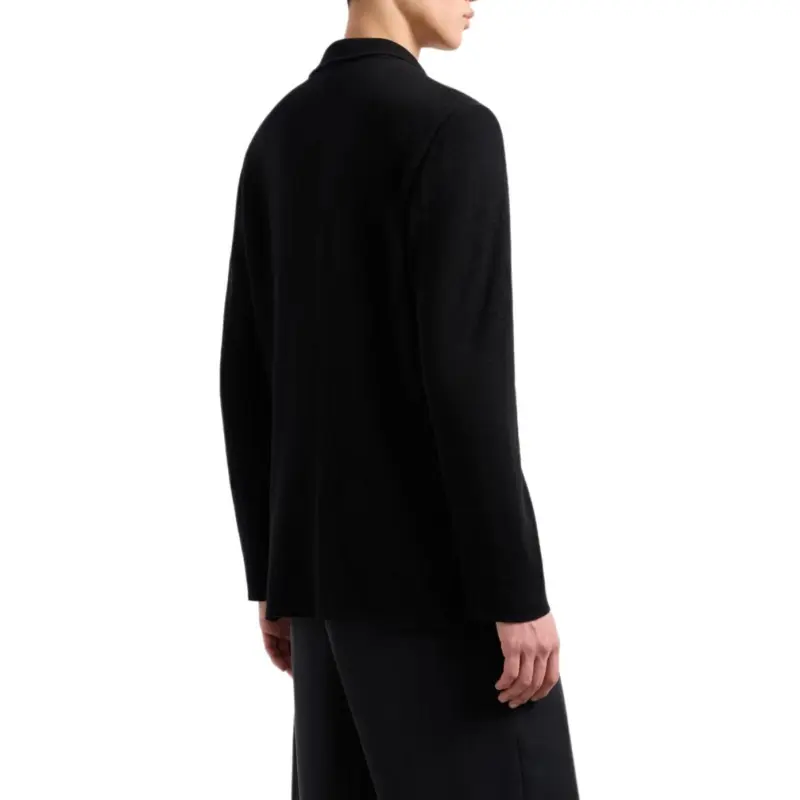 GIORGIO ARMANI Double breasted Jacket In Virgin Wool And Cashmere-3