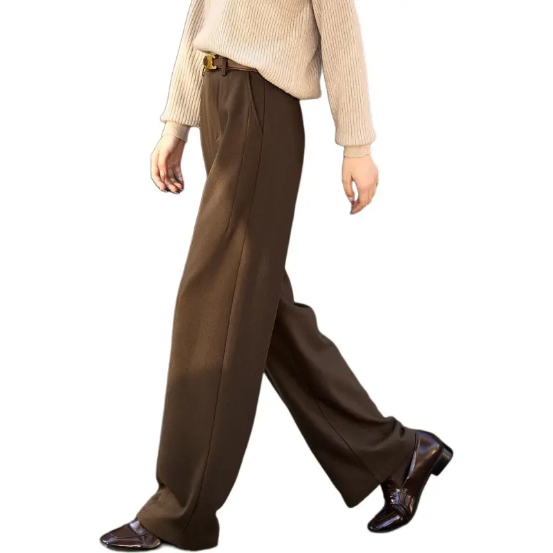 Mo Han Yi Mei Casual Pants Women's Khaki-7