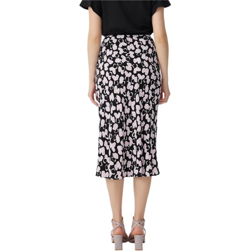 Diane Von Furstenberg SS25 Casual Long Skirt Women's Pink-3