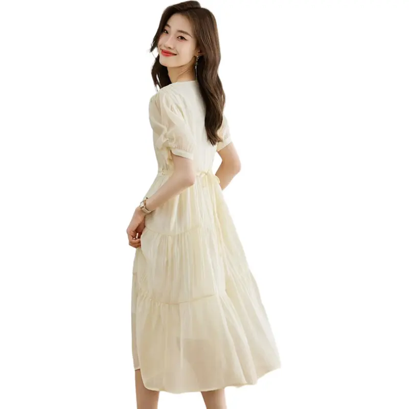 TEME Short Sleeved Dress Women's-5