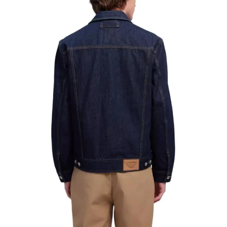 HAZZYS Denim Jacket Men's Dark Blue-4