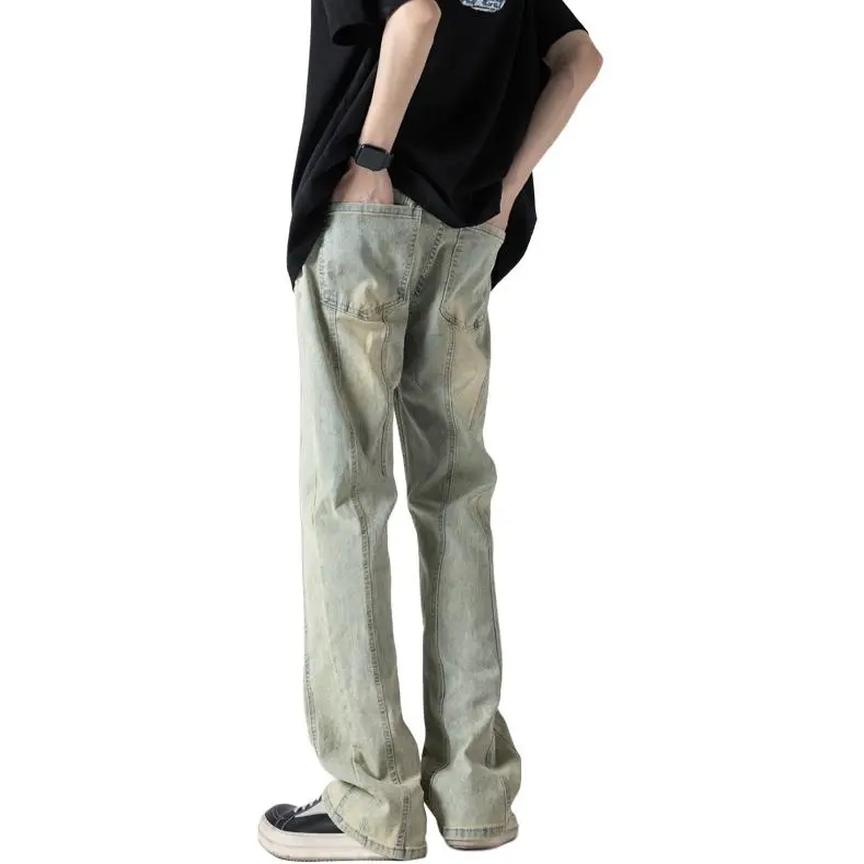 PANDA ADEVIL Jeans Unisex Yellow Mud-1