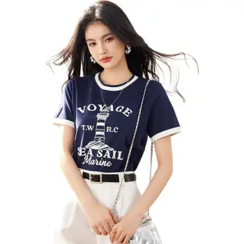 La Chapelle Regular T Shirt Women's Blue