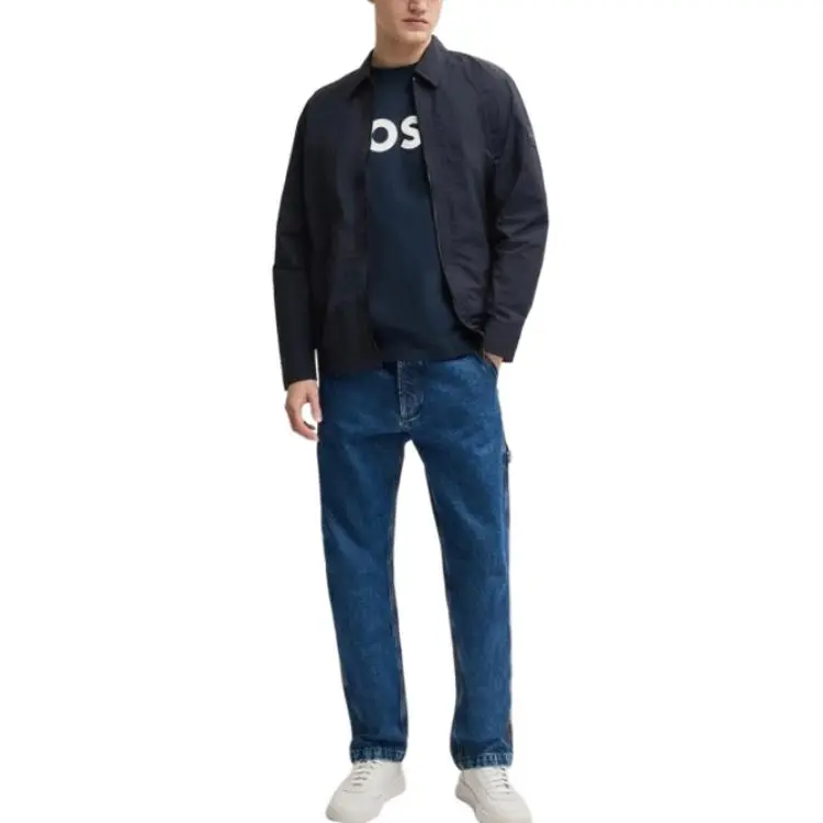 HUGO BOSS SS25 Shirt Men's Blue-1