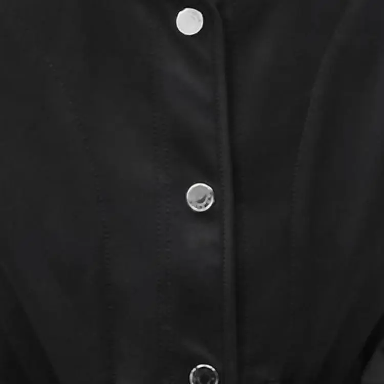 HERMES Jackets Coats Women's Black-6