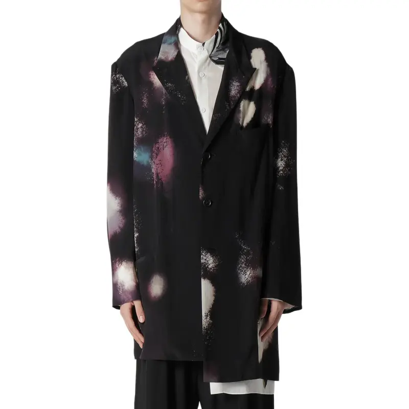 Yohji Yamamoto Colour Scheme Printed Jacket-6