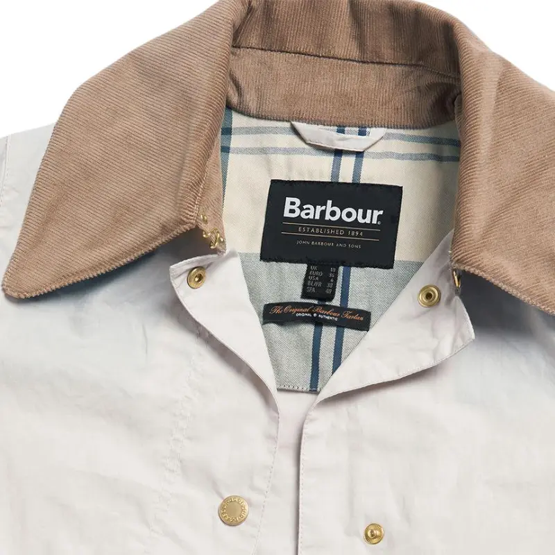 BARBOUR Coats Women's White-7