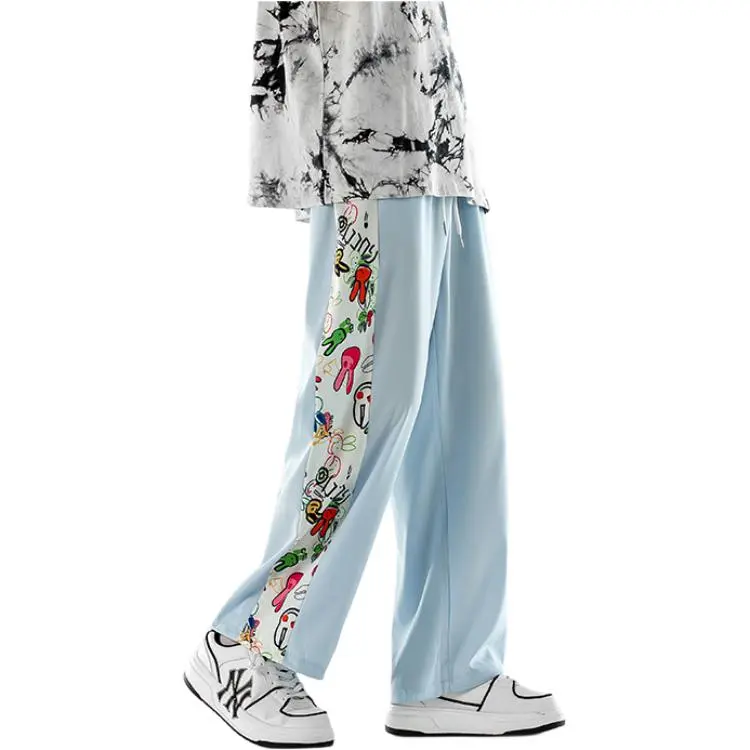 WARNING LIGHT Casual Pants Unisex-3