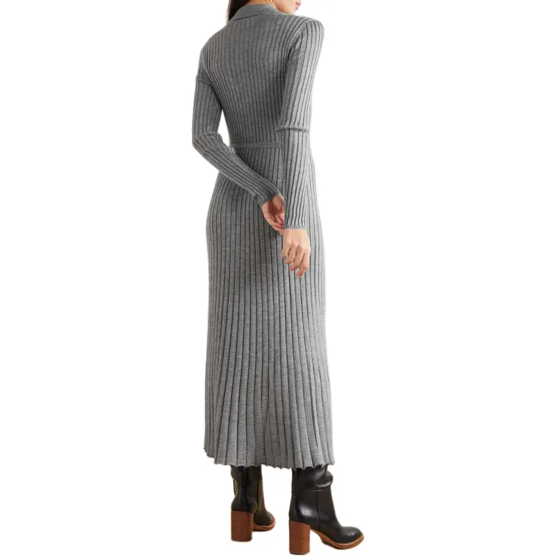 NILI LOTAN Long Sleeved Dresses Women's Gray-2