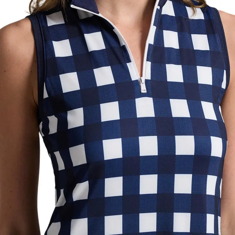 Polo Ralph Lauren FW24 Sleeveless Dress Women's Blue-4