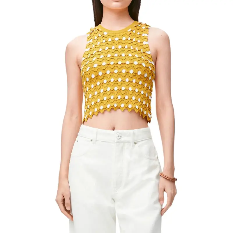 LOEWE Paula's Ibiza SS25 Tank Top Women's Yellow-1