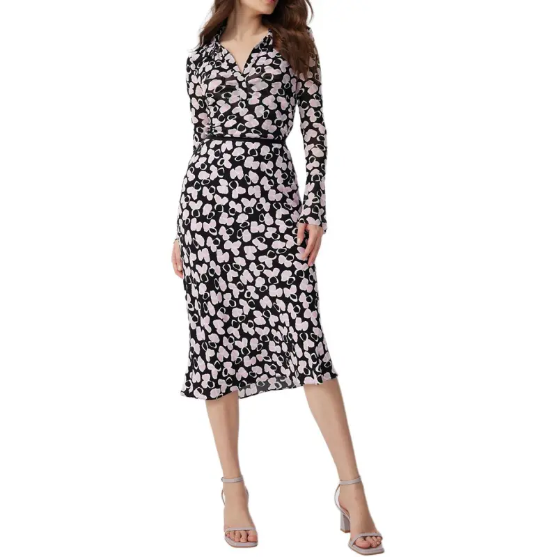 Diane Von Furstenberg SS25 Casual Long Skirt Women's Pink-2