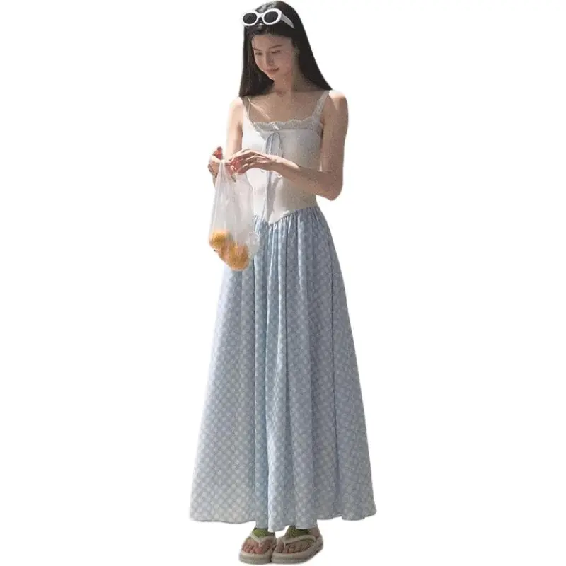 Mu Xiao Xin Slip Dresses Women's-1
