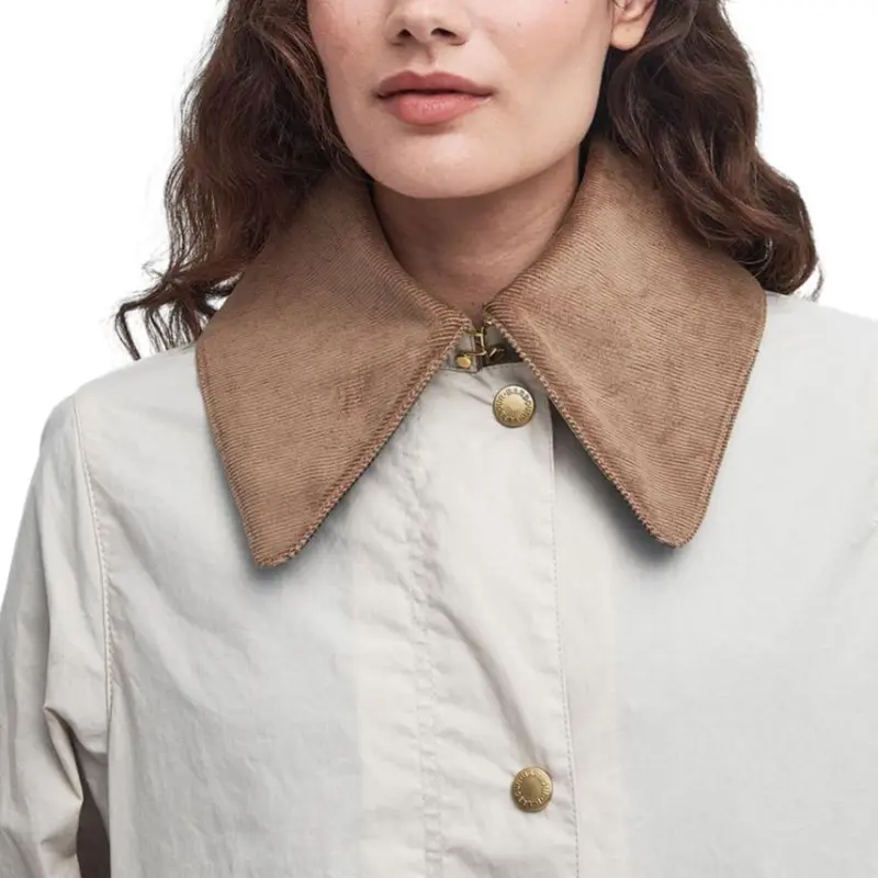 BARBOUR Coats Women's White-4