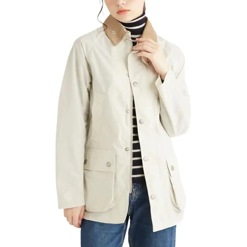 BARBOUR Jackets Coats Women's Cream-4