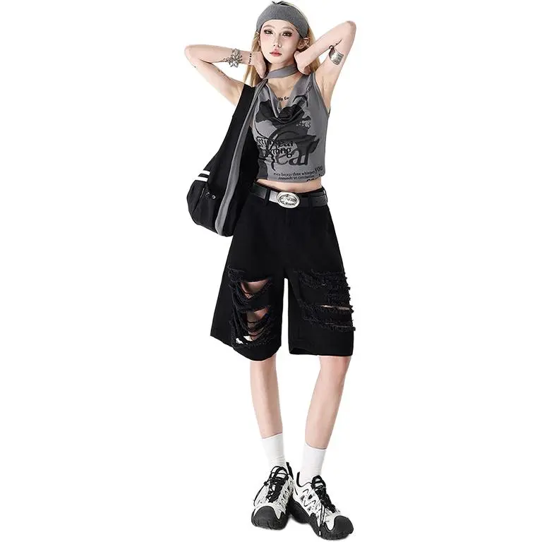Ordifen Denim Shorts Women's-1