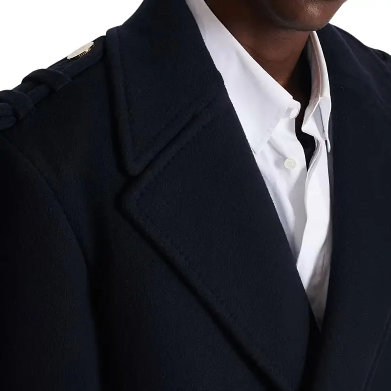 BALMAIN SS25 Jackets & Coats Men's Marine Blue-7