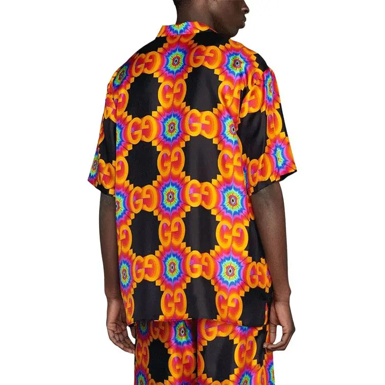 GUCCI Gg Psychedelic Silk Shirt-3