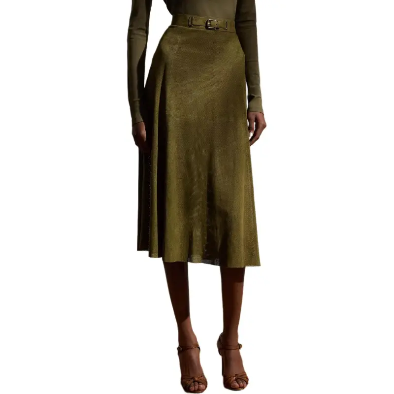 Ralph Lauren Collection Kinsley Midi Skirt-1