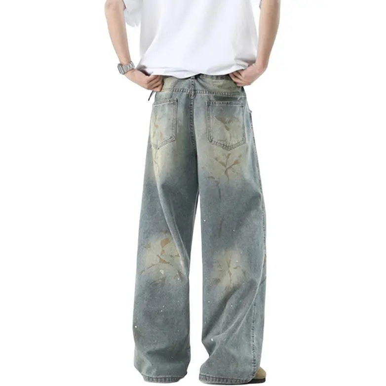 ADOONGA Jeans Unisex Light Blue-1
