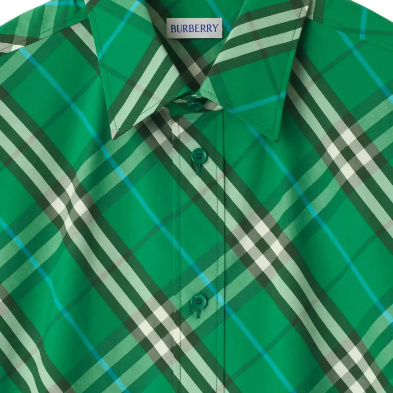 Burberry SS25 Shirt Men's Green-1