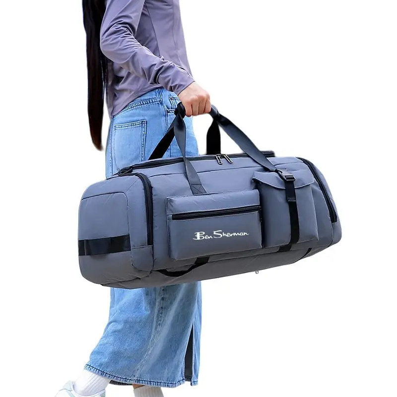 BEN SHERMAN Oxford Travel Bag Unisex Multicolor-5