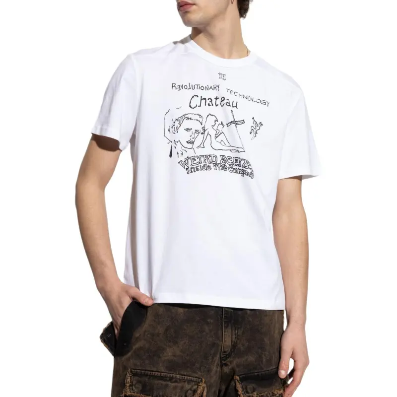 Misbhv Text print T shirt-3