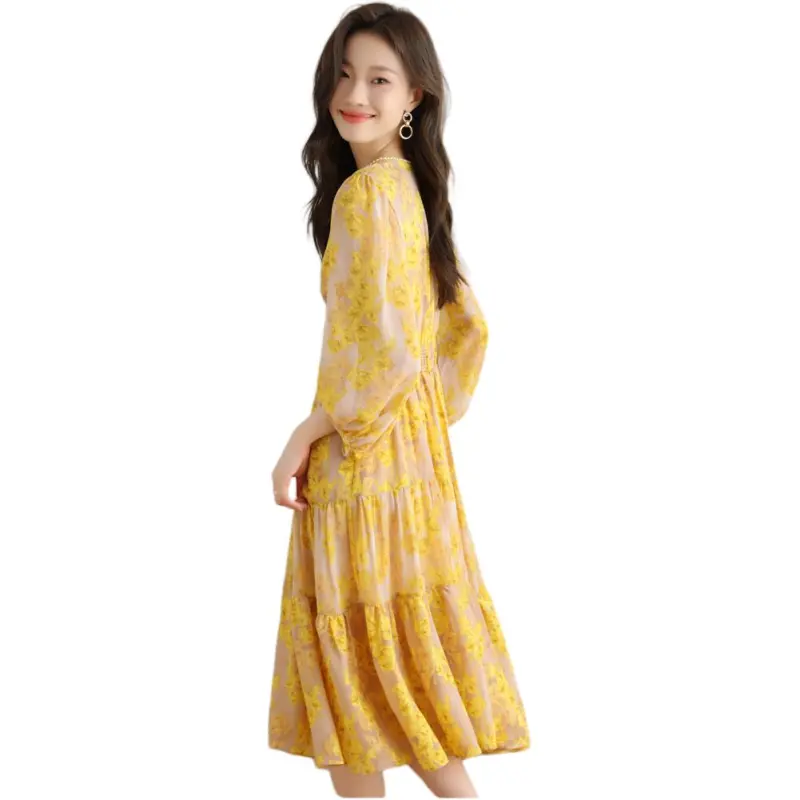Mu Xiao Xin Short Sleeved Dress Women's-1