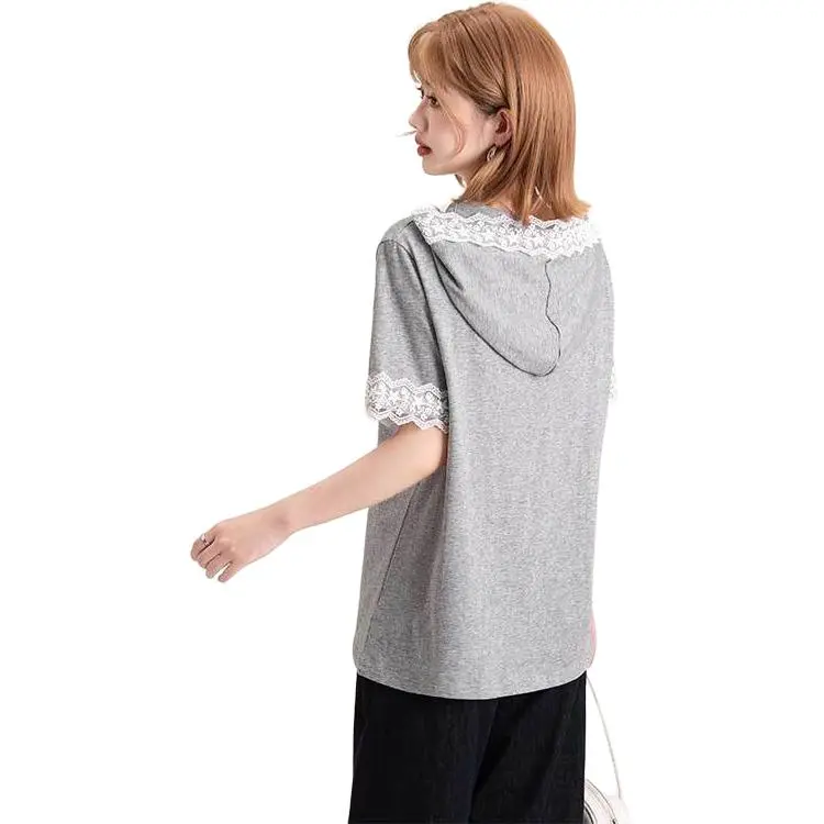 FAWENXIANGZI Regular T Shirt Women's-1