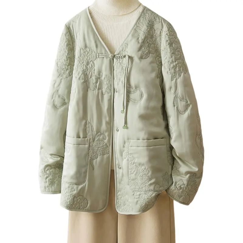 IHIMI Puffer Jacket Women's Mint Green-1