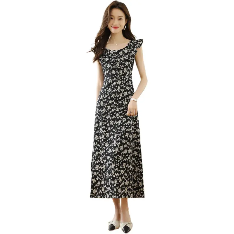 Mu Xiao Xin Short Sleeved Dress Women's-4