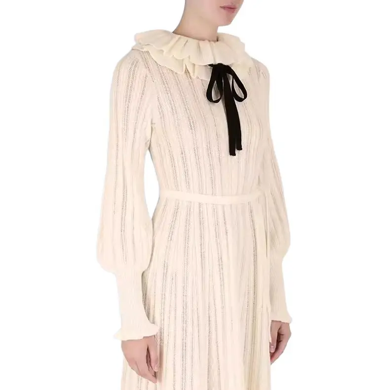 Zimmermann FW23 Long-Sleeved Dresses Women's Cream-4