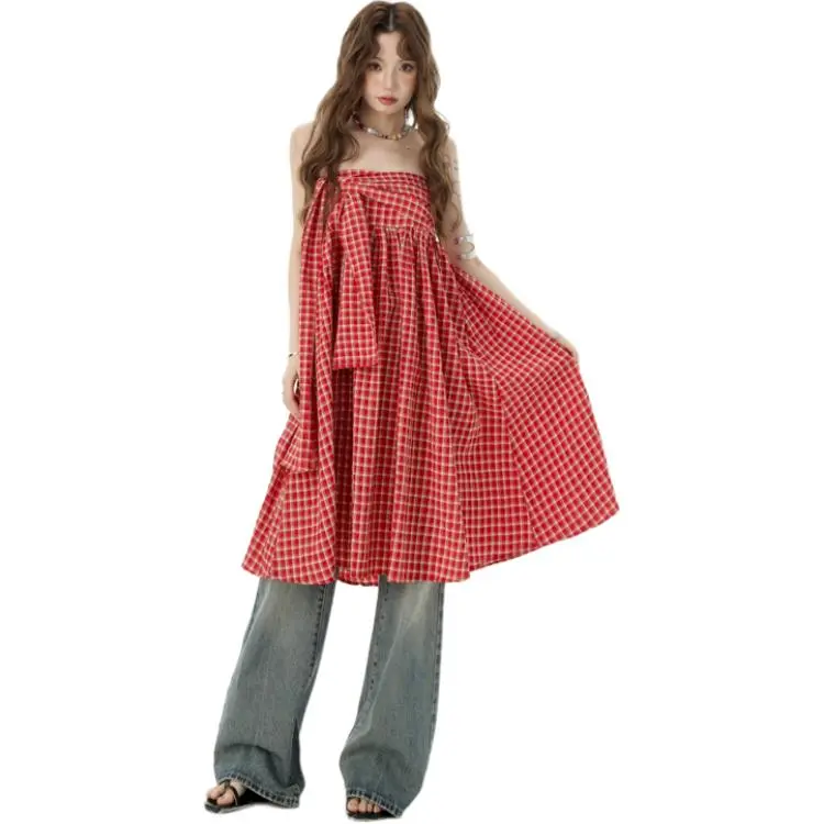 Kazakhstan Casual Long Skirt Women's-6