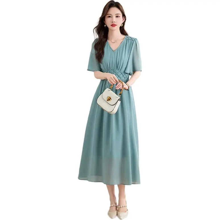 La Chapelle Short Sleeved Dress Women's-1