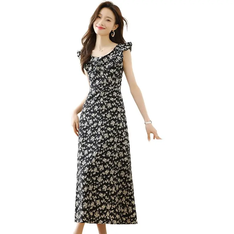 Mu Xiao Xin Short Sleeved Dress Women's-3