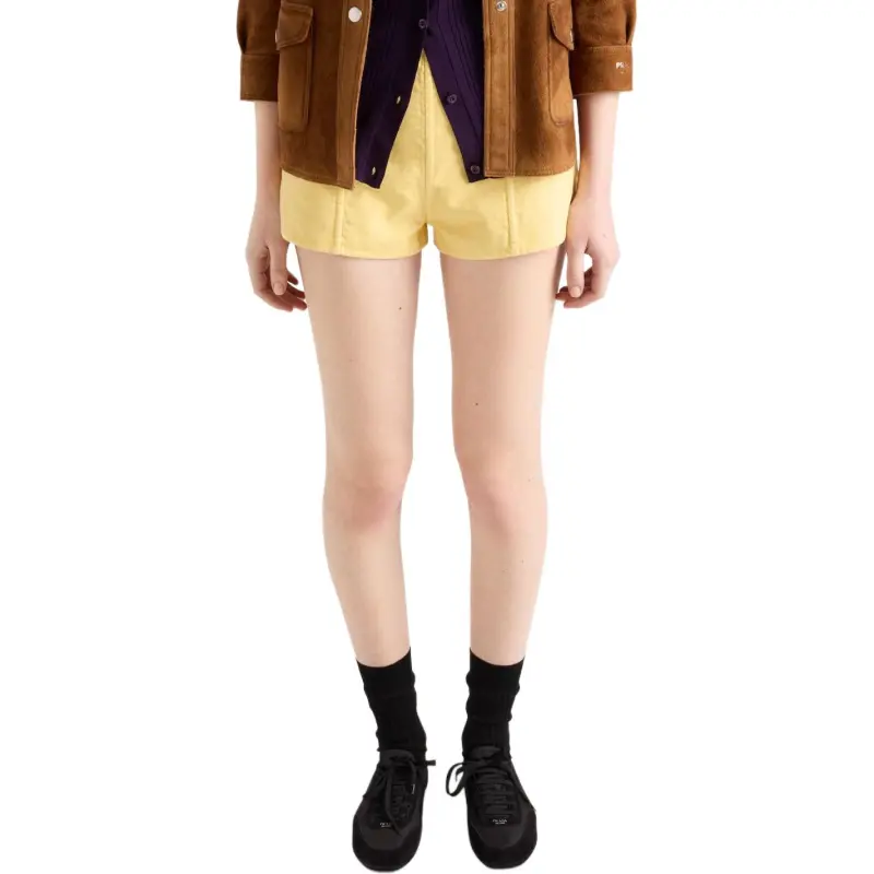 PRADA Casual Shorts Women's Yellow-1