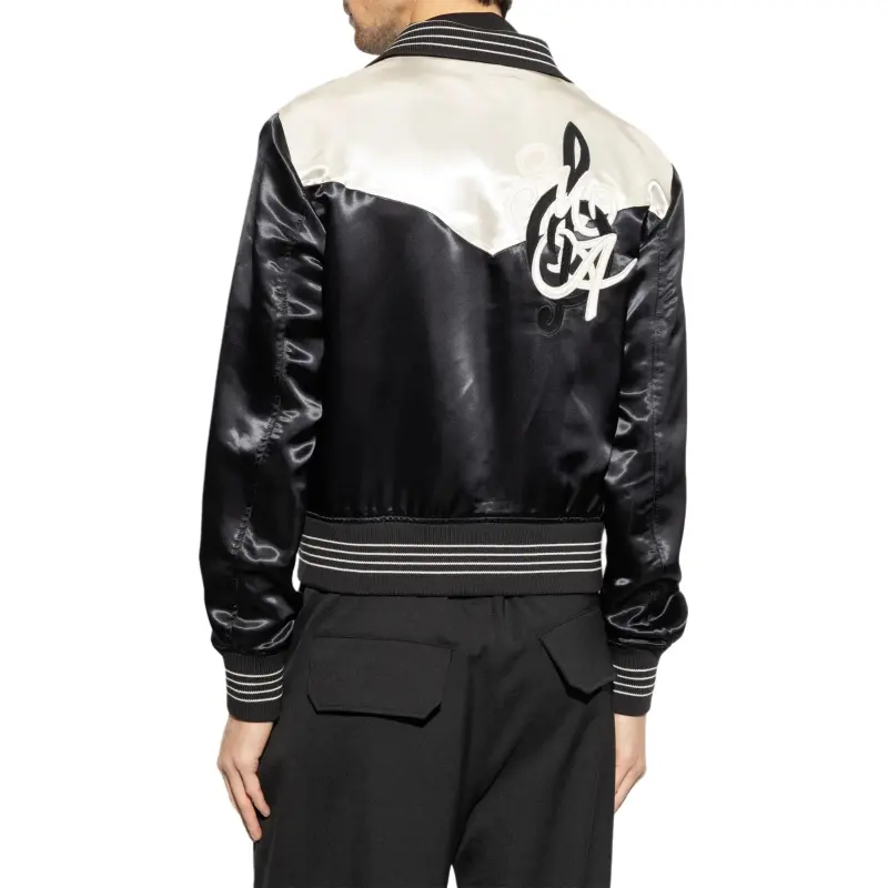 AMIRI Logo embroidered Bomber Jacket-2
