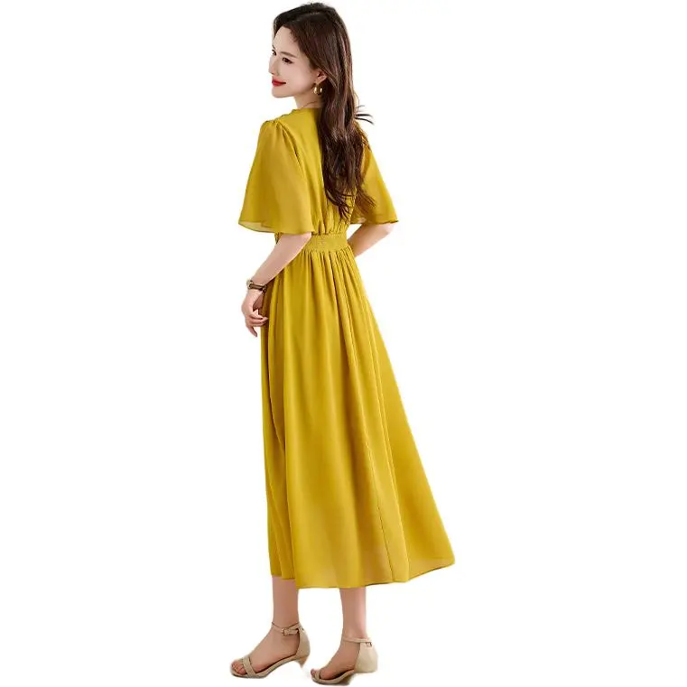 La Chapelle Short Sleeved Dress Women's-4