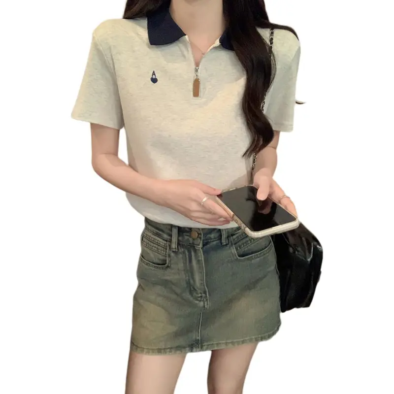 Mu Xiao Xin Set in Sleeve T Shirt Women's-4