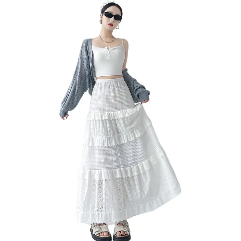 Urban Beauty Casual Long Skirt Women's-1