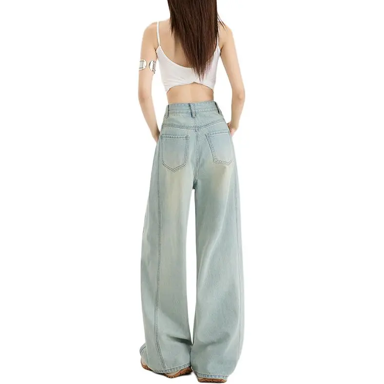 Kazakhstan Jeans Women's Nostalgic Blue-4