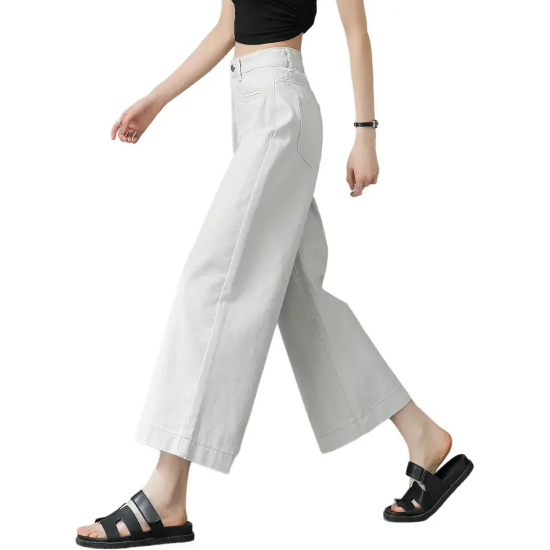 Weixi Jeans Women's Limestone White-3