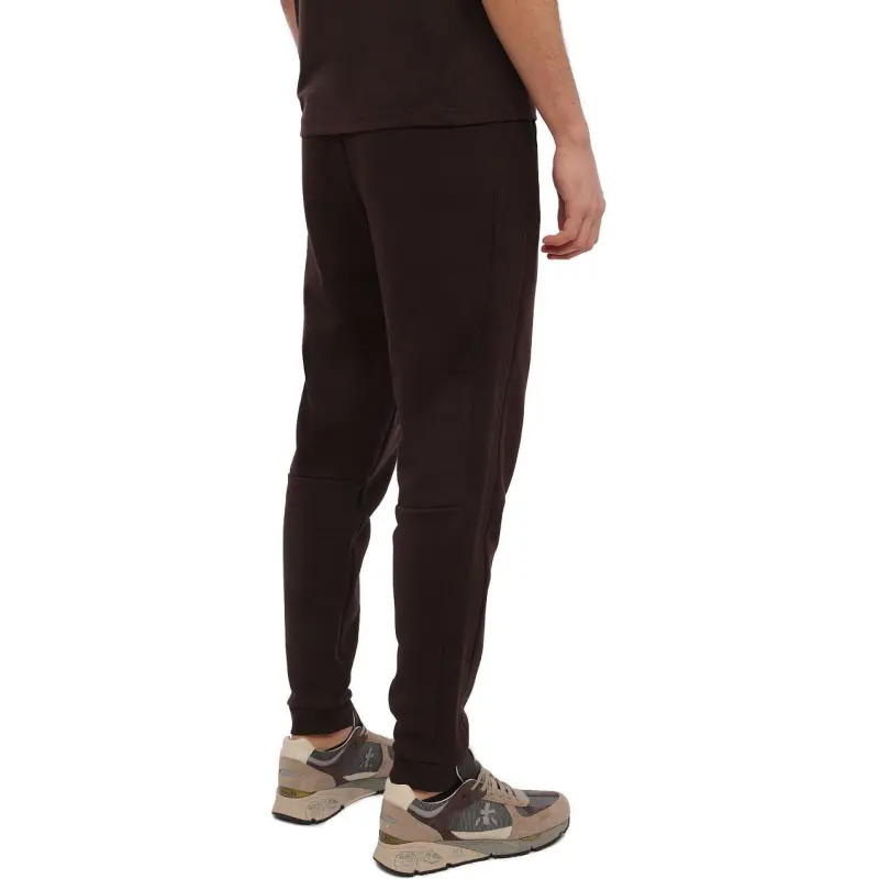 EMPORIO ARMANI EA7 Knitted Sweatpants Men's Brown-1