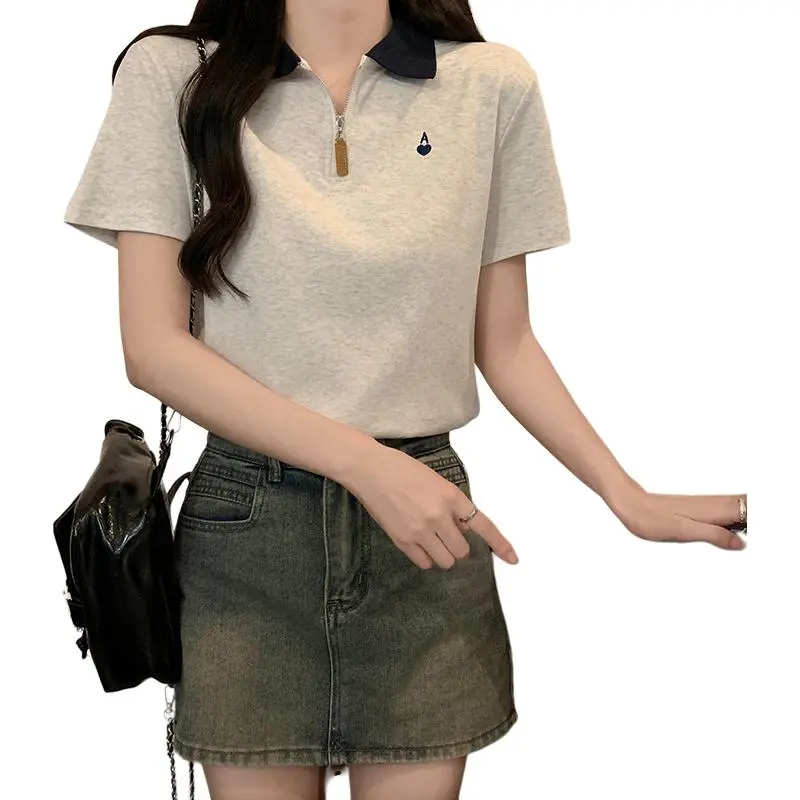 Mu Xiao Xin Set in Sleeve T Shirt Women's-3